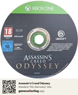 Assassin's Creed Odyssey Xbox One, PAL disc