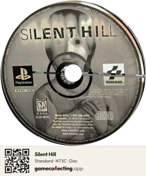 Silent Hill PlayStation, NTSC disc