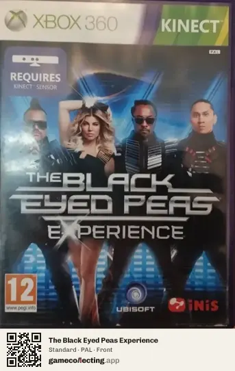 The Black Eyed Peas Experience Xbox 360, PAL box front