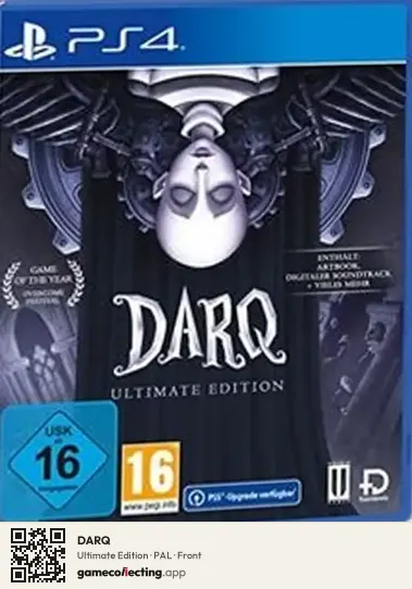 DARQ PlayStation 4, PAL box front