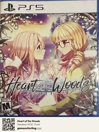 Heart of the Woods PlayStation 5, NTSC box front