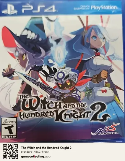The Witch and the Hundred Knight 2 PlayStation 4, NTSC box front