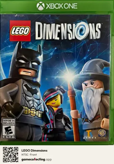 LEGO Dimensions Xbox One, NTSC box front