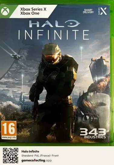 Halo Infinite Xbox Series X, France box front