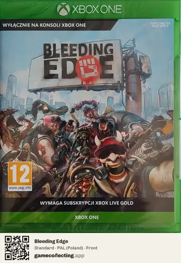 Bleeding Edge Xbox One, Poland box front