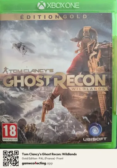 Tom Clancy's Ghost Recon: Wildlands Xbox One, France box front