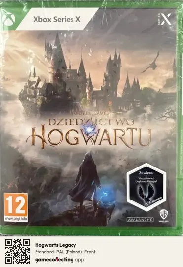 Hogwarts Legacy Xbox Series X, Poland box front