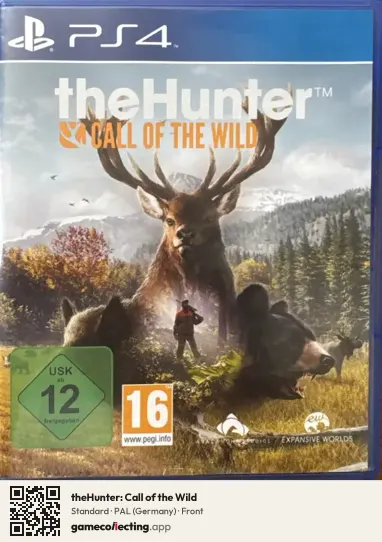 theHunter: Call of the Wild PlayStation 4, Germany box front