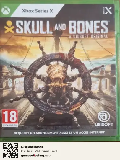 Skull and Bones Xbox Series X, France box front