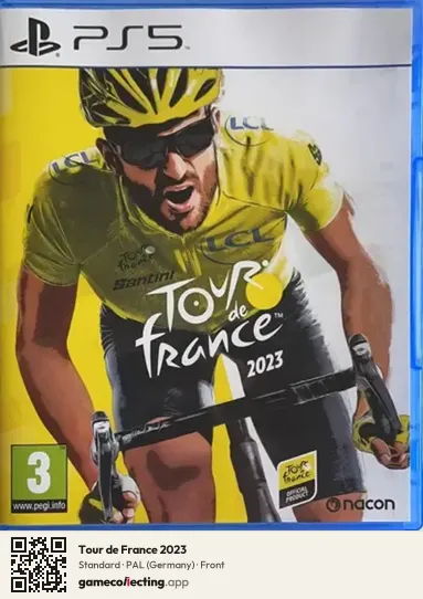 Tour de France 2023 PlayStation 5, Germany box front