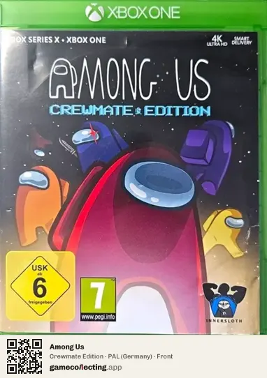Among Us Xbox One, Germany box front