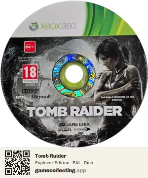 Tomb Raider Xbox 360, PAL disc