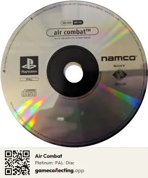 Air Combat PlayStation, PAL disc