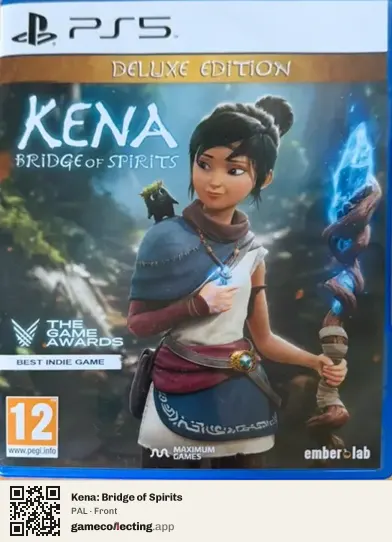 Kena: Bridge of Spirits PlayStation 5, PAL box front