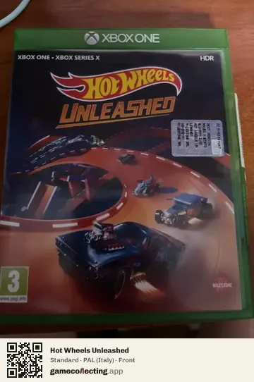Hot Wheels Unleashed Xbox One, Italy box front