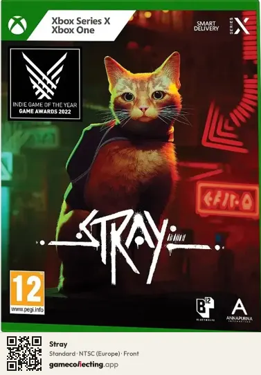 Stray Xbox Series X, Europe box front