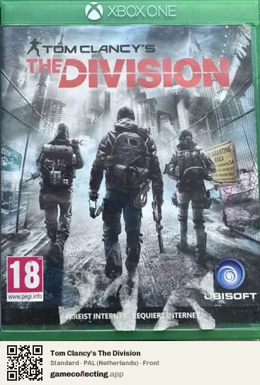 Tom Clancy's The Division Xbox One, Netherlands box front