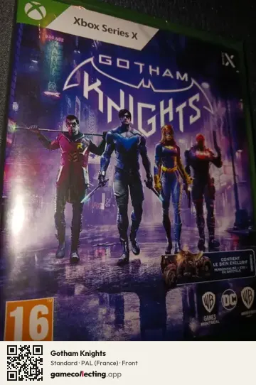 Gotham Knights Xbox Series X, France box front