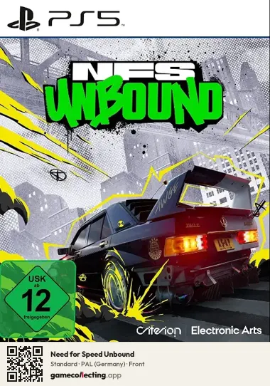 Need for Speed Unbound PlayStation 5, Germany box front