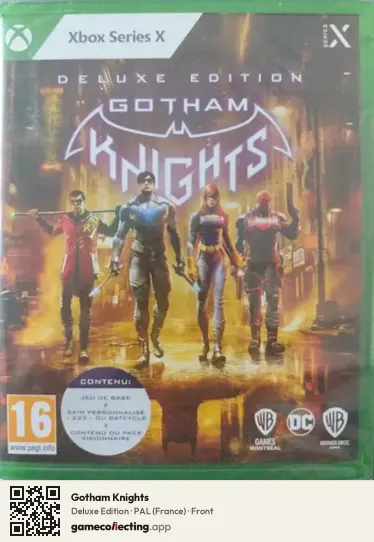 Gotham Knights Xbox Series X, France box front