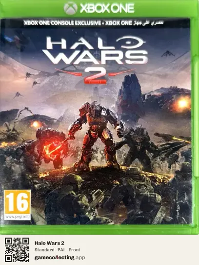 Halo Wars 2 Xbox One, PAL box front