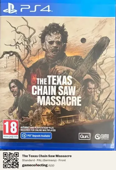 The Texas Chain Saw Massacre PlayStation 4, Germany box front