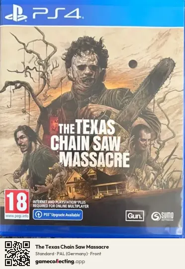 The Texas Chain Saw Massacre PlayStation 4, Germany box front