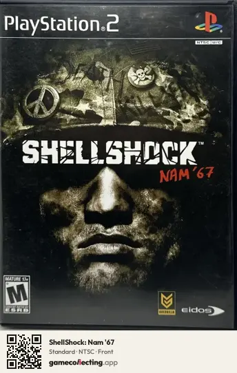ShellShock: Nam '67 PlayStation 2, NTSC box front