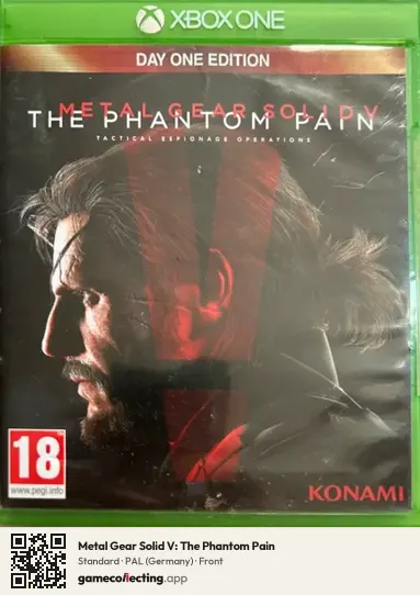 Metal Gear Solid V: The Phantom Pain Xbox One, Germany box front