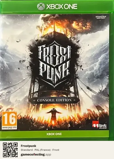 Frostpunk Xbox One, France box front