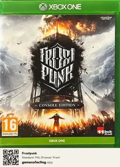 Frostpunk Xbox One, France box front