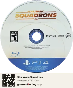 Star Wars: Squadrons PlayStation 4, NTSC disc