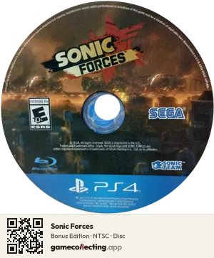 Sonic Forces PlayStation 4, NTSC disc