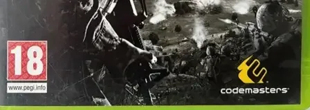 Operation Flashpoint: Dragon Rising, the PEGI square on its front