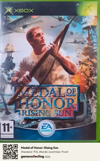 Medal of Honor: Rising Sun Xbox, Nordic countries box front