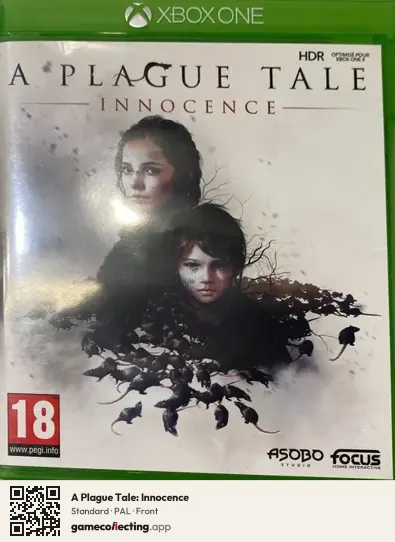 A Plague Tale: Innocence Xbox One, PAL box front