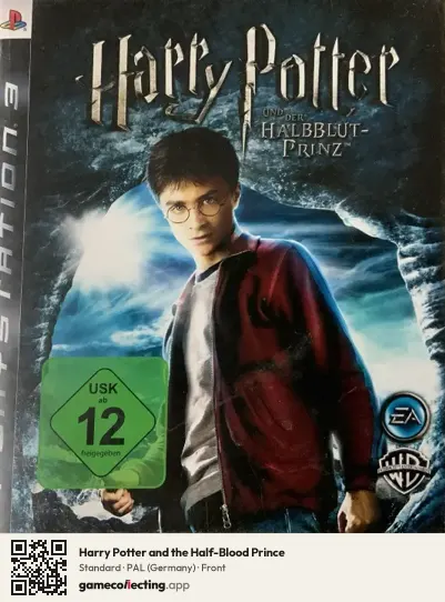 Harry Potter and the Half-Blood Prince PlayStation 3, Germany box front