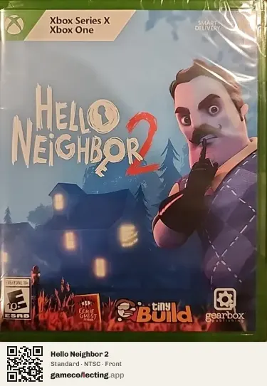 Hello Neighbor 2 Xbox Series X, NTSC box front