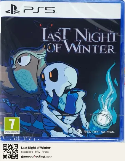 Last Night of Winter PlayStation 5, PAL box front