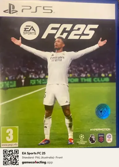 EA Sports FC 25 PlayStation 5, Australia box front