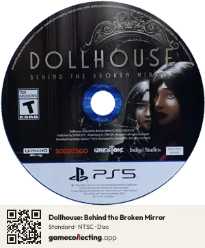 Dollhouse: Behind the Broken Mirror PlayStation 5, NTSC disc