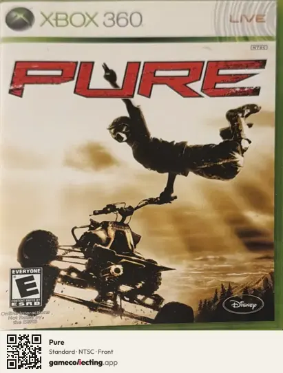 Pure Xbox 360, NTSC box front