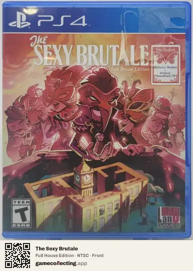 The Sexy Brutale PlayStation 4, NTSC box front