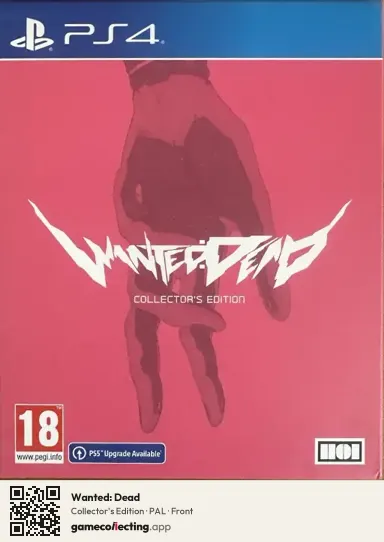 Wanted: Dead PlayStation 4, PAL box front