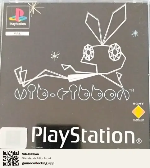Vib-Ribbon PlayStation, PAL box front