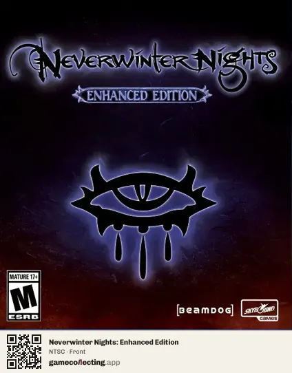 Neverwinter Nights: Enhanced Edition PlayStation 4, NTSC box front