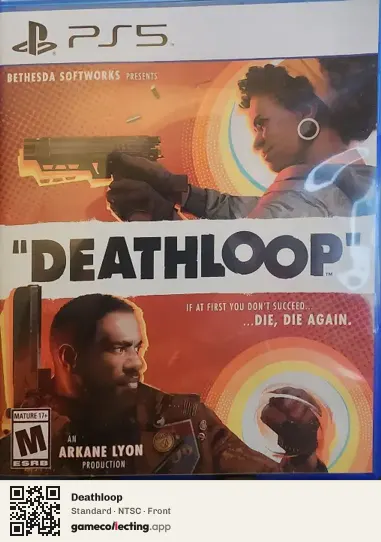 Deathloop PlayStation 5, NTSC box front