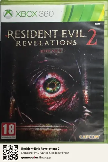 Resident Evil: Revelations 2 Xbox 360, United Kingdom box front