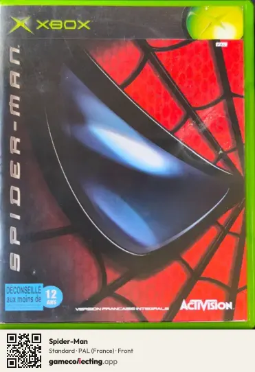 Spider-Man Xbox, France box front