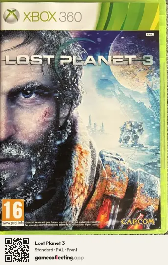 Lost Planet 3 Xbox 360, PAL box front